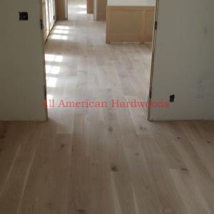 French Oak installation in la jolla san diego by licensed contractor