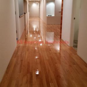 Red oak floor refinishing san diego rancho sante fe by licensed contractor