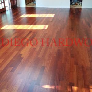 Refinish HIckory flooring san diego. licensed flooring contractor dust free SD