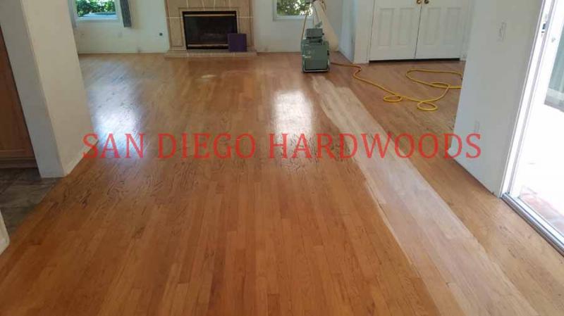 san diego hardwood floor refinishing repairs and restoration dust free system
