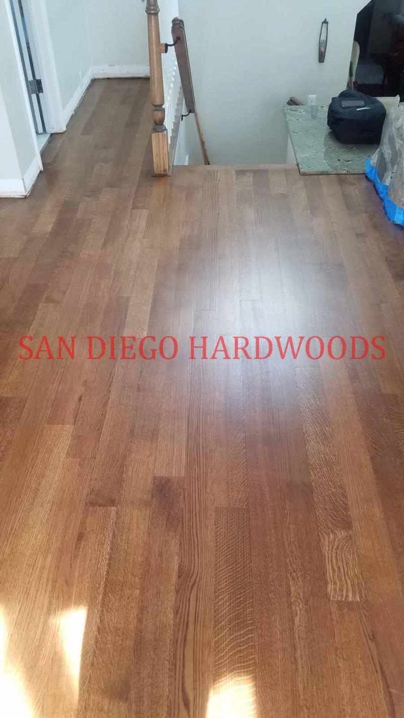 install white oak flooring. install hardwood flooring san diego. nail down woodd