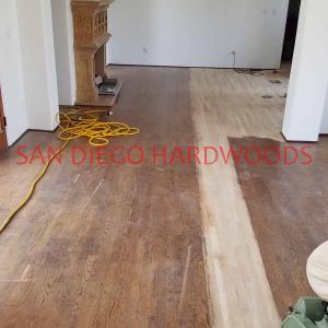 Restore oak flooring mission hills san diego. Solid oak floor refinishing