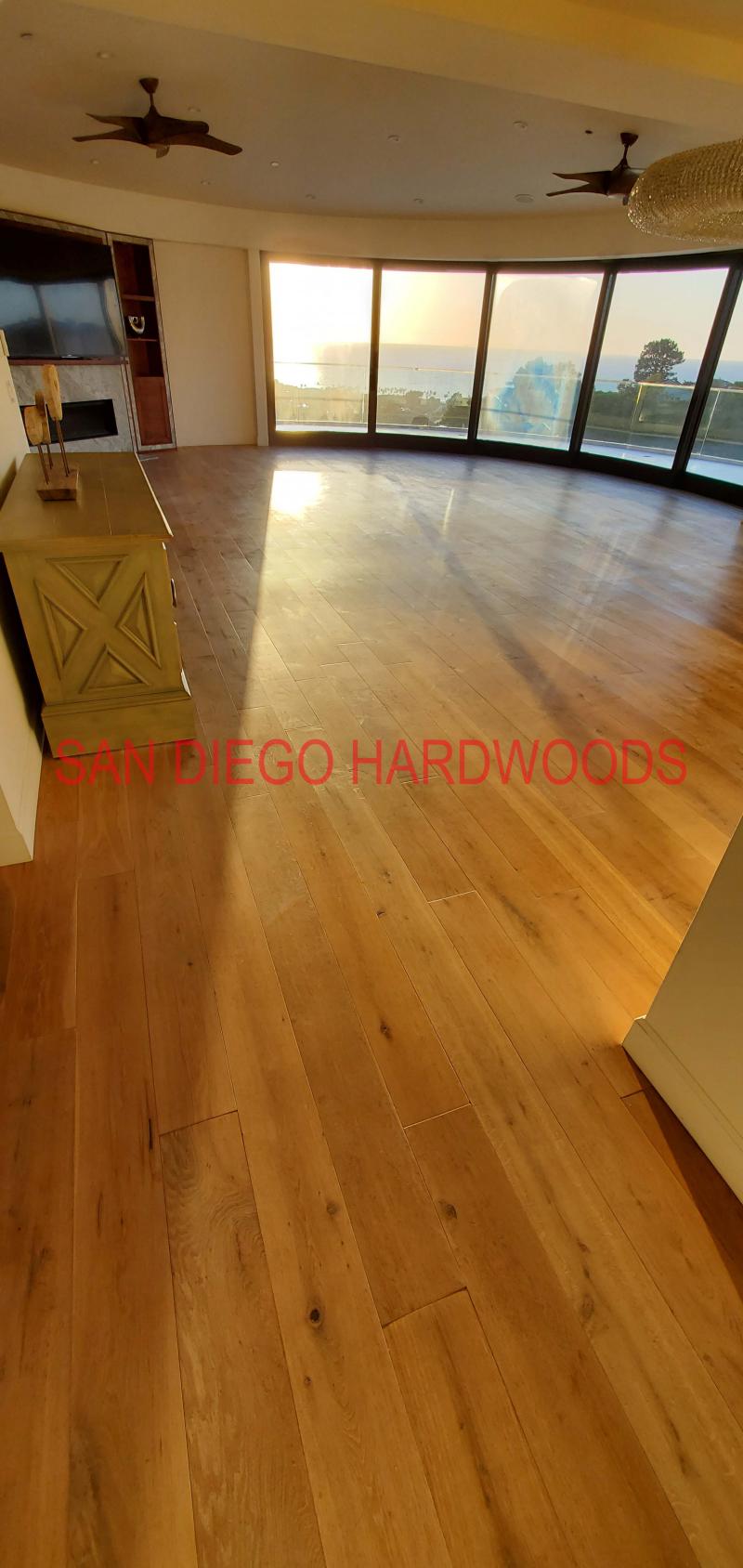 LA JOLLA WOOD FLOOR REFINISHING WITH DUST CONTAINMENT SYSTEM