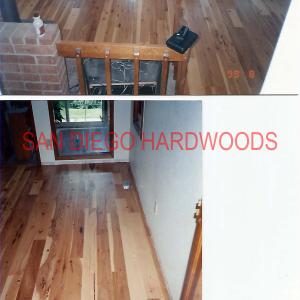 Remove carpet and install wood flooring. licensed san diego contractor