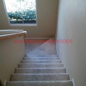 Carpet removal. Wood floor installation in san diego by licensed contractor